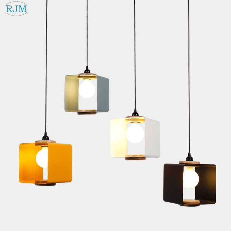 

Скандинавские геометрические художественные подвесные светильники, железные креативные лампы для ресторана, кафе, бара, гостиной, спальни,...