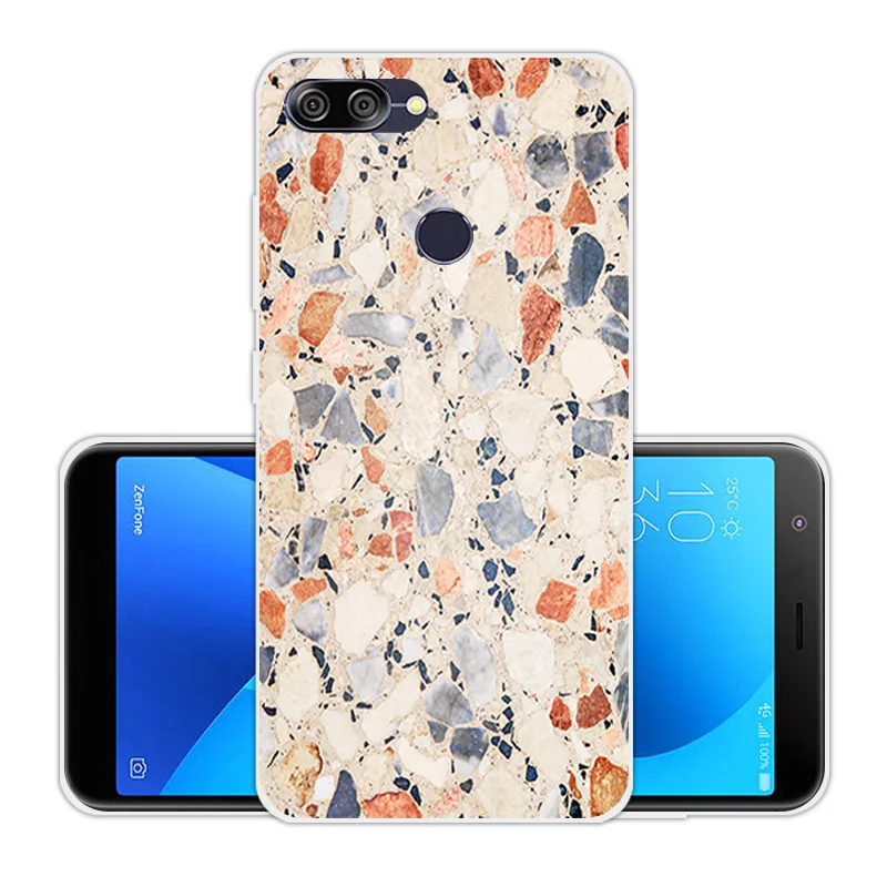 Мягкий прозрачный силиконовый чехол 5 7 дюйма для Asus Zenfone Max Plus(M1) X018DC ZB570TL сделай
