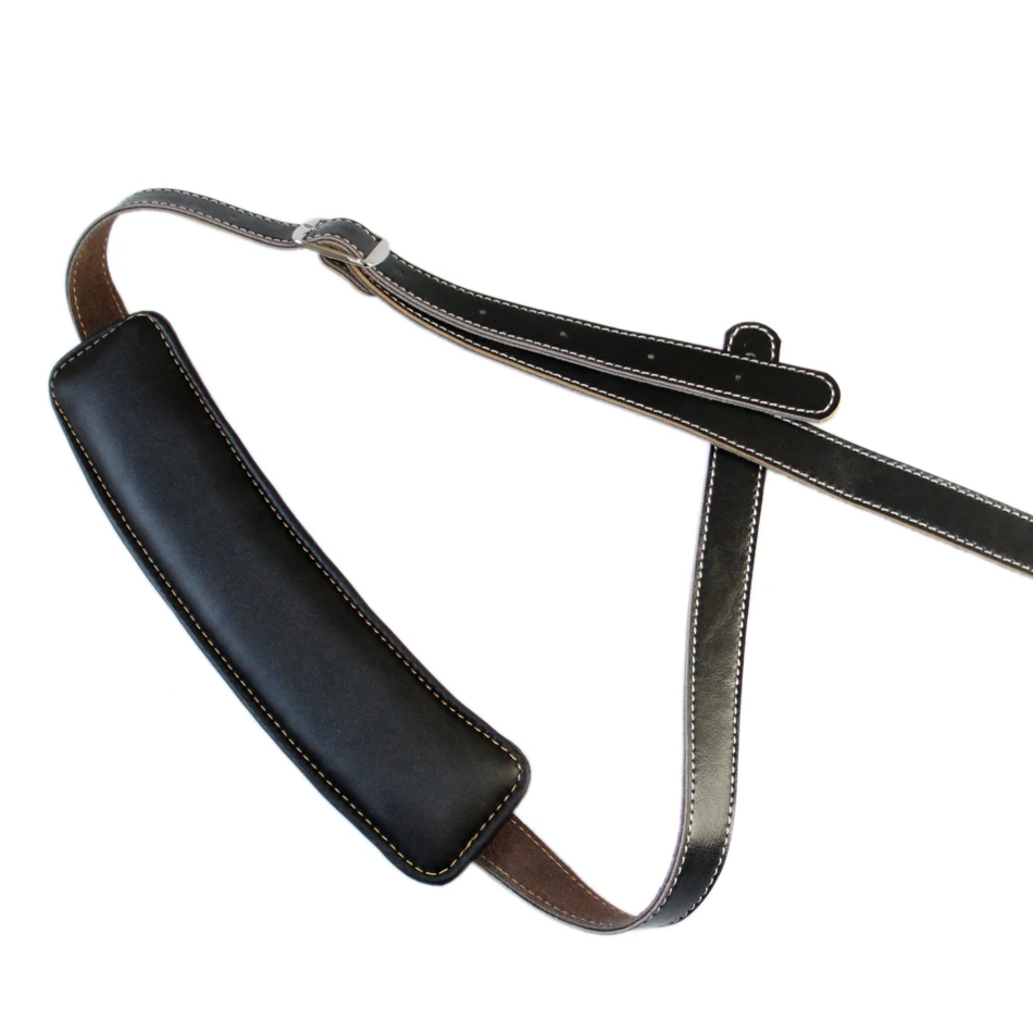 Припой наплечная обивка Улучшенный кожаный пояс с басами рокабилли до 61 дюйма