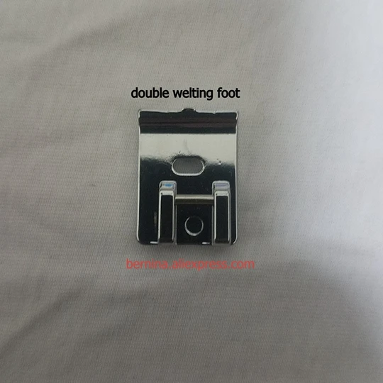 

Double welting presser foot feet FOR HOUSEHOLD SEWING MACHINE Brother, Singer, Janome New Home, Elina, Elnita pfaff JUKI