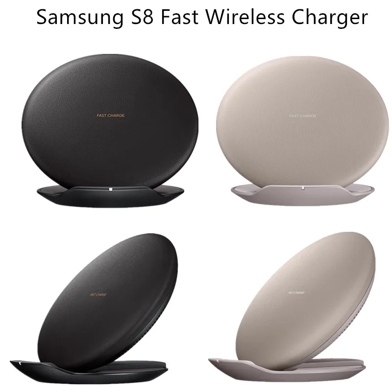 Оригинальное Быстрое беспроводное зарядное устройство samsung Qi Smart Quick Charge для Galaxy S8 S9 S10 Plus S6 S7 Note10+/iPhone X XS 8 MAX/EP-NG930