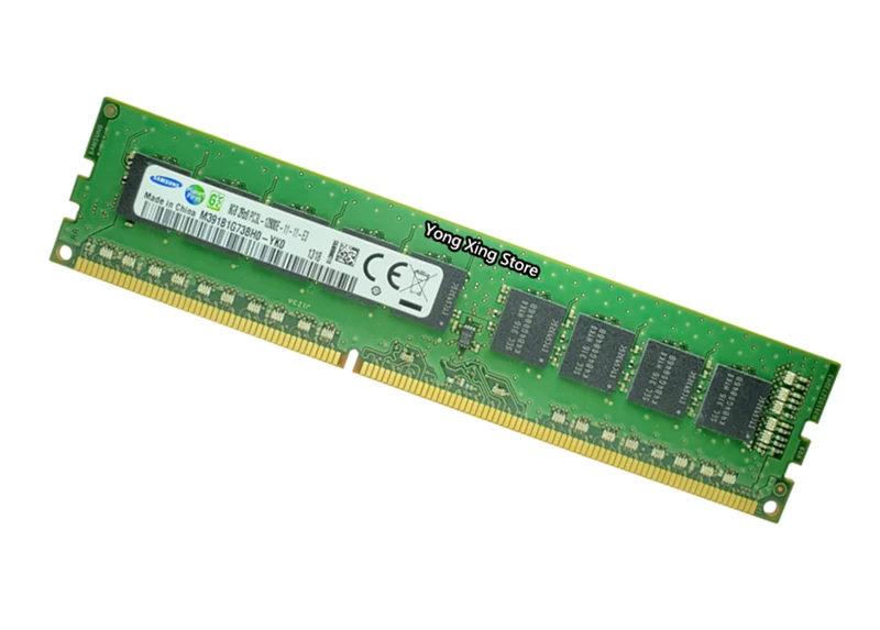 Samsung DDR3 8GB 16GB server memory 1600MHz Pure ECC UDIMM 2RX8 8G PC3L-12800E 1.35V workstation RAM 12800 Unbuffered | Компьютеры и