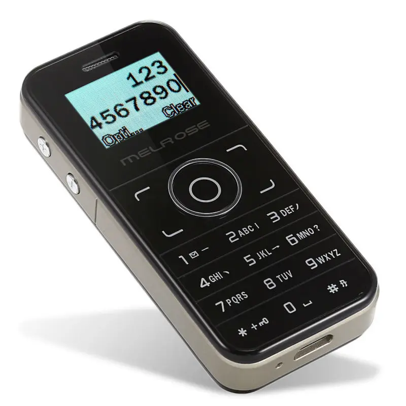 MELROSE M001 1 0 дюймовый OLED экран одноъядерный DetachableCard телефон с MP3 воспроизведение