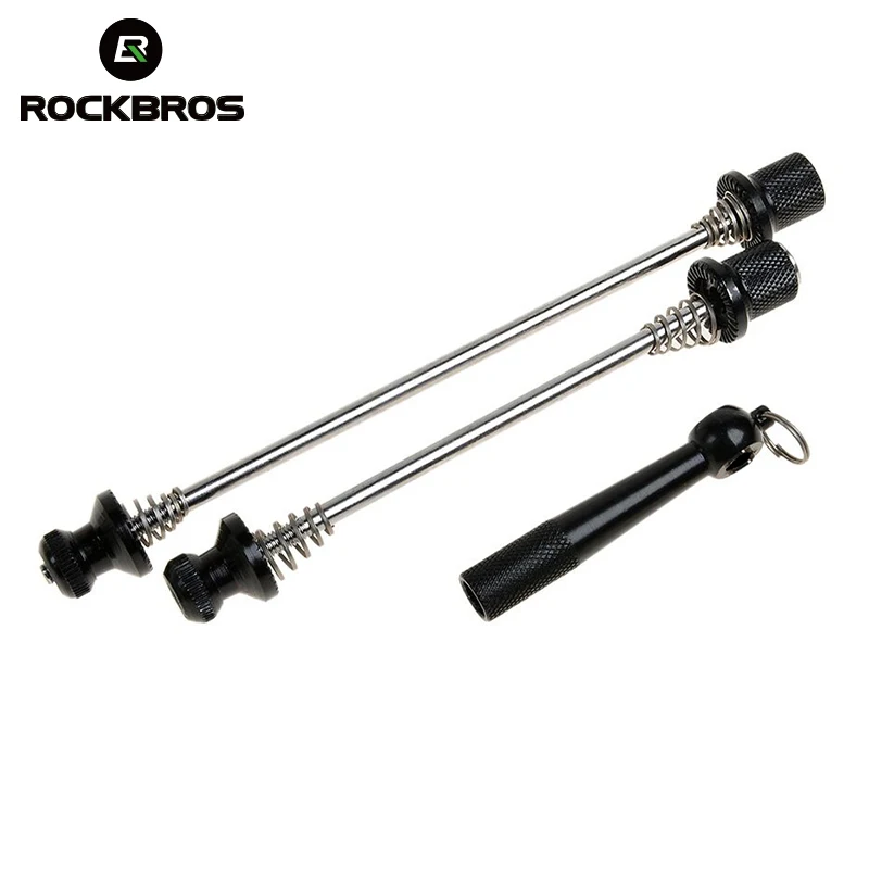 ROCKBROS Quick Release шашлык Анти кражи шампур для MTB дорожный велосипед bisiklet Аксесуар