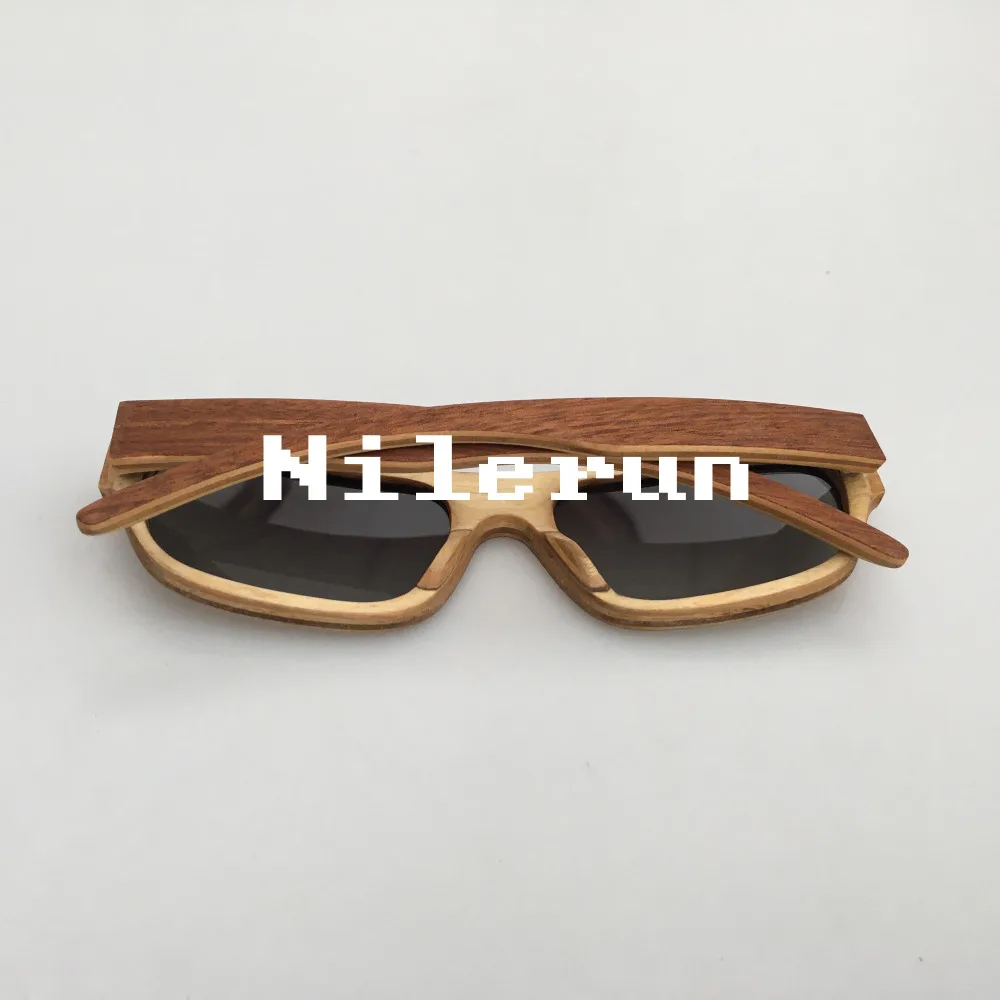Модные солнцезащитные очки унисекс из легкой переработанной древесины|eyewear