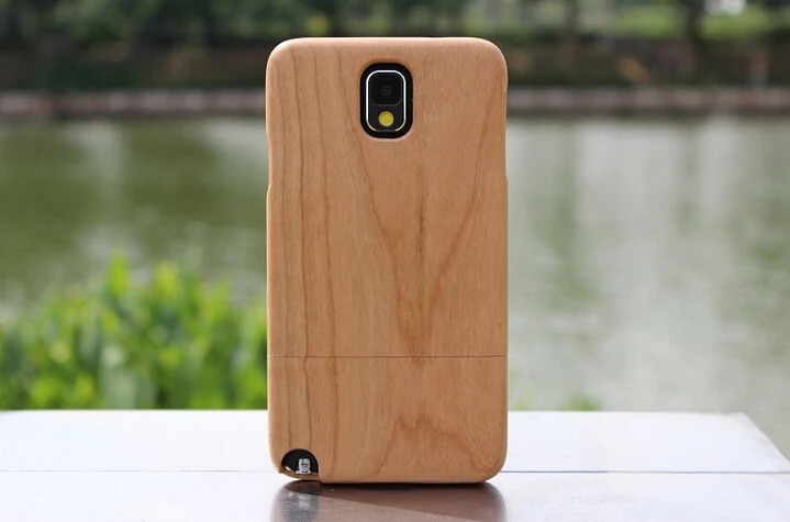 Fashion Carved Design Genuine Real Natural Bamboo Wooden Wood Case Cover O83 For Samsung Note 3 III N9000 free shipping |