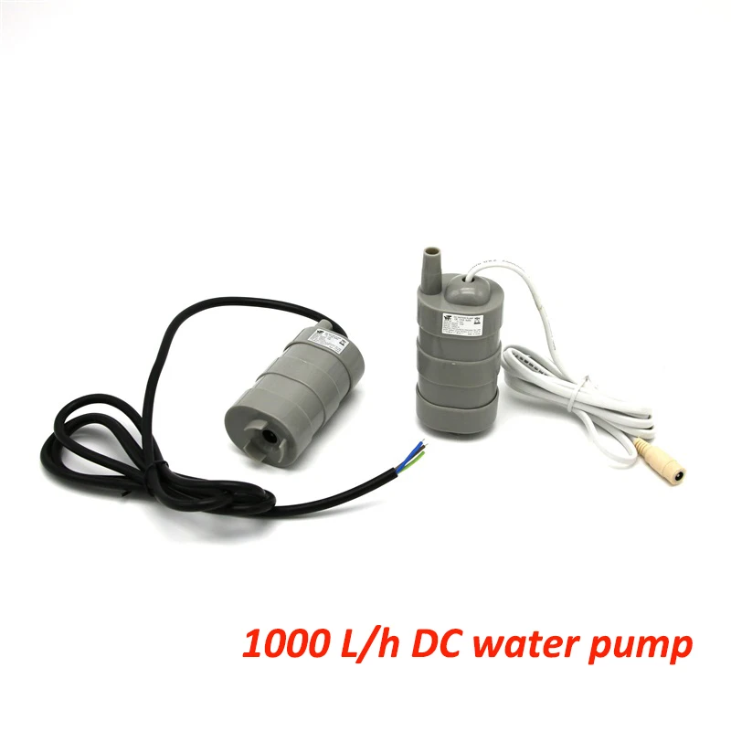 Dc 12 В 1 9a 23 Вт 5 м 1000 л/ч Micro dc погружной насос|pump size|pump laserpump brake |