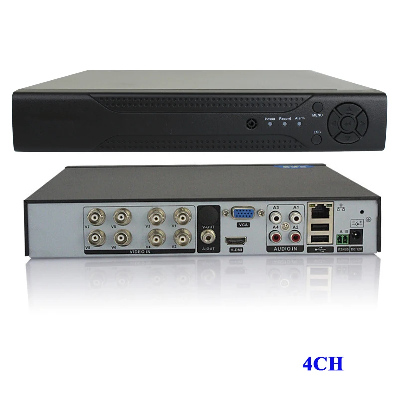 4ch 8ch 8 4 Channels Full HD Real 2MP 1080P AHD-H AHD TVI CVI DVR AVR TVR XVR CVR CCTV Camera Analog Video Recorder Recording |
