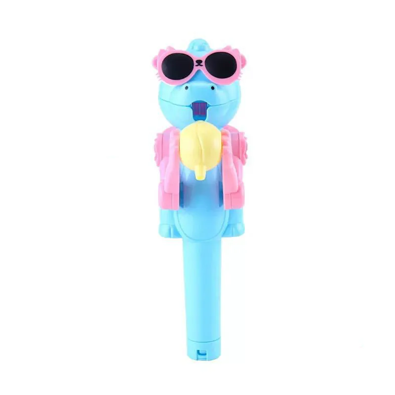 blue bear 1 шт. креативные персональные игрушки леденец держатель декомпрессионные игрушки леденец Робот конфеты пылезащитный хранение Новинка игрушка подарок - Цвет: blue bear
