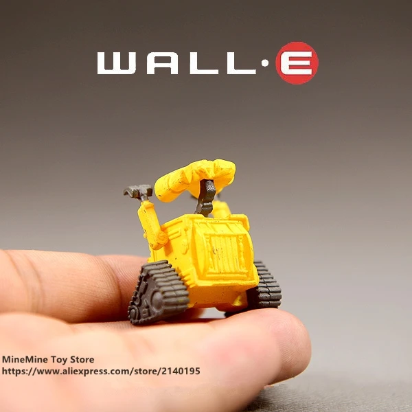 ZXZ WALL-E робот Ева 3 см ПВХ Мини Кукла фигурку модель осанки аниме Коллекционная
