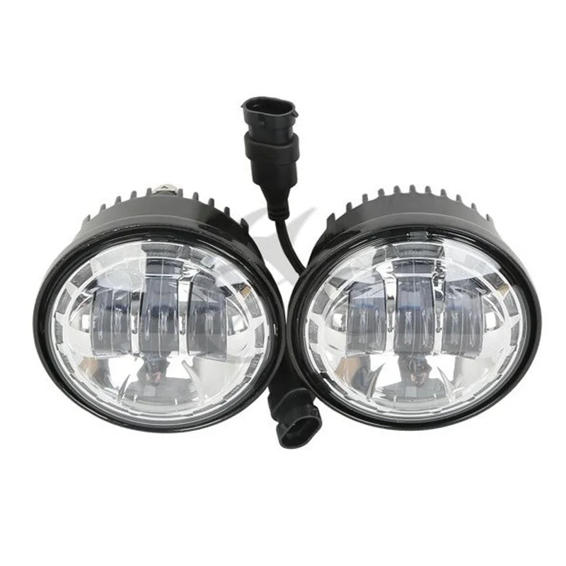 Хромисветильник светодиодсветодиодный лампы 4 1/2 дюйма дополнительный точечный