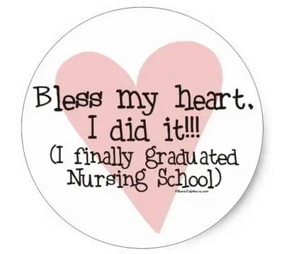 

1.5inch Bless my Heart - I did it! Classic Round Sticker