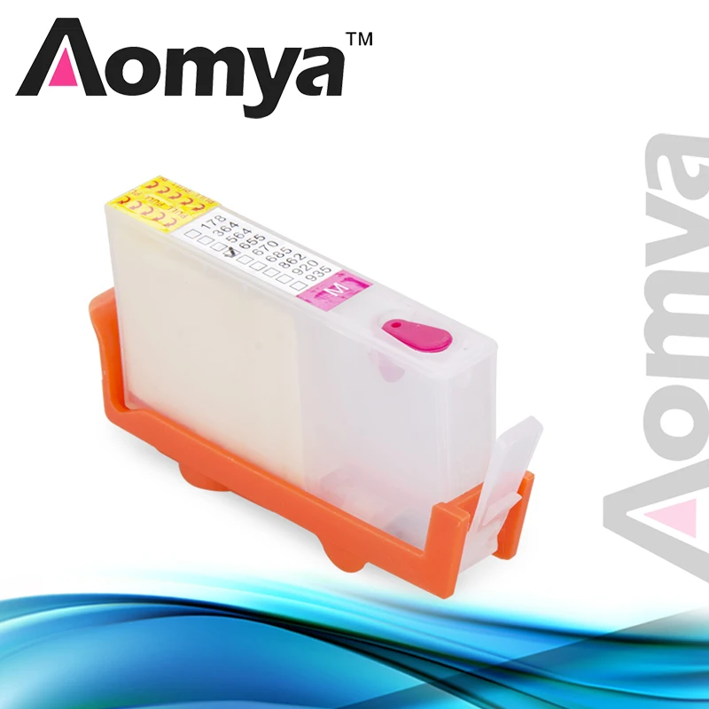 Многоразовый чернильный картридж Aomya совместимый с принтером HP 655 Deskjet 3525 4615 4625 5525