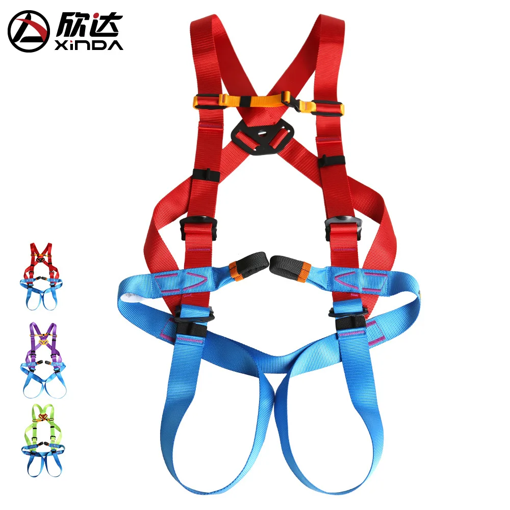 Ремень безопасности XINDA крепление на грудь уличный для скалолазания с сумкой