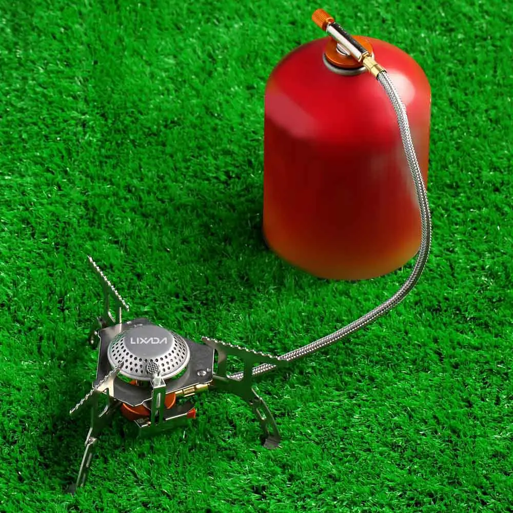 Портативная Складная газовая плита LIXADA 3000 Вт | Спорт и развлечения