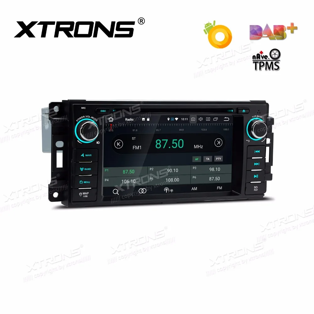 XTRONS 6 2 &quotAndroid 8 0 Octa Core автомобиля Радио DVD плеер gps навигации для JEEP Патриот libery