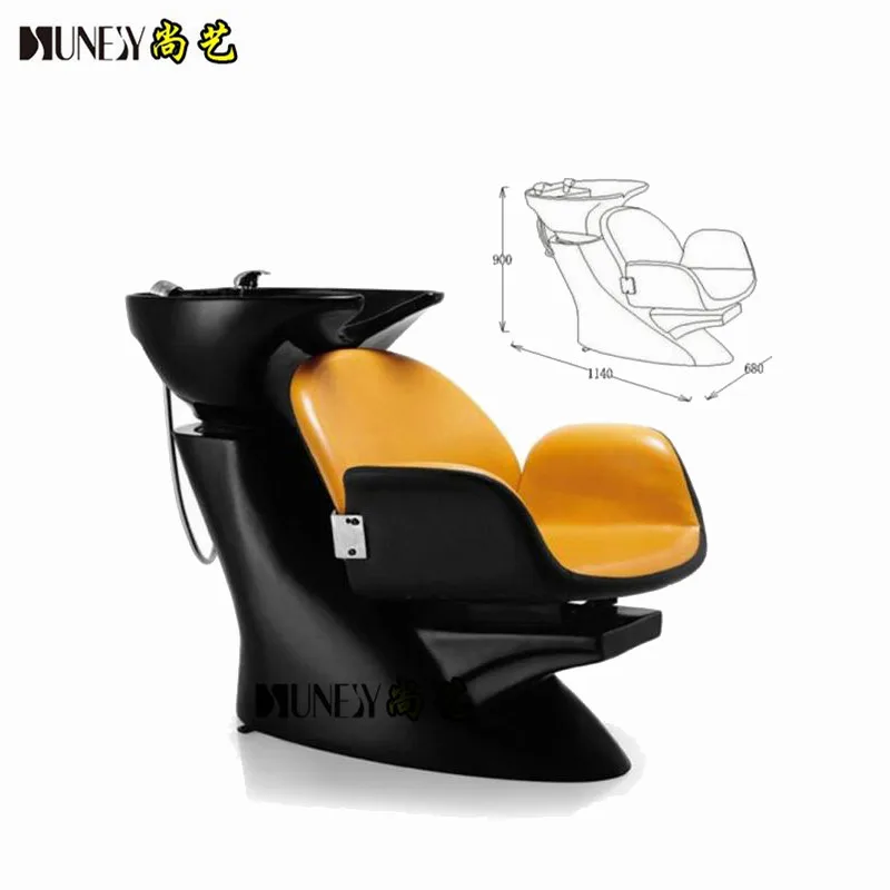 Кровать для шампуня парикмахерской. Половина лжи. под шампунь на сидении.|lying bed|bed