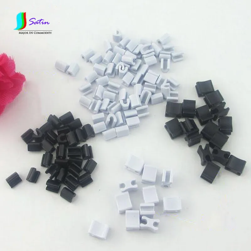 DIY 5 # смоляная молния материал белый и черный верхний стоп NO.5 аксессуары Нижний