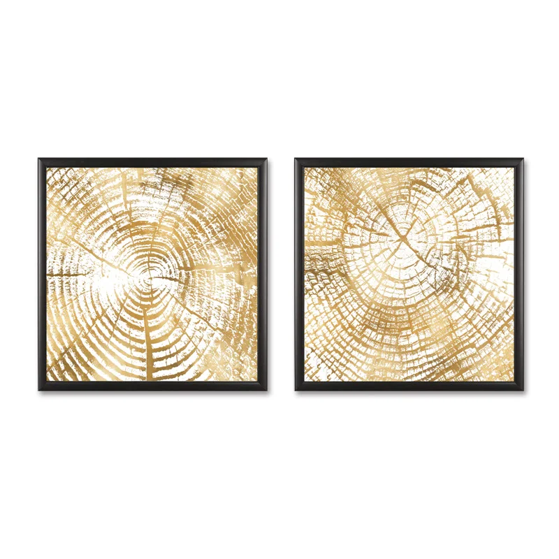 Мода без рамки настенные украшения 2 шт./компл. современные абстрактные Печать