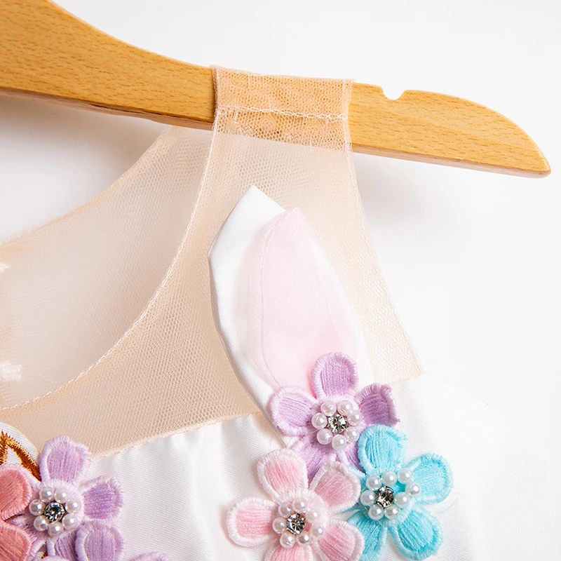 Вечернее платье принцессы 2021 вечернее с единорогом для девочек элегантный