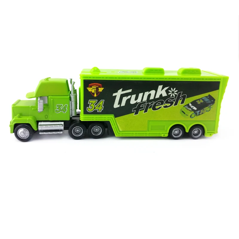 Disney Pixar Cars Mack Uncle No.34 новый грузовик 1:55 литья под давлением игрушечная модель