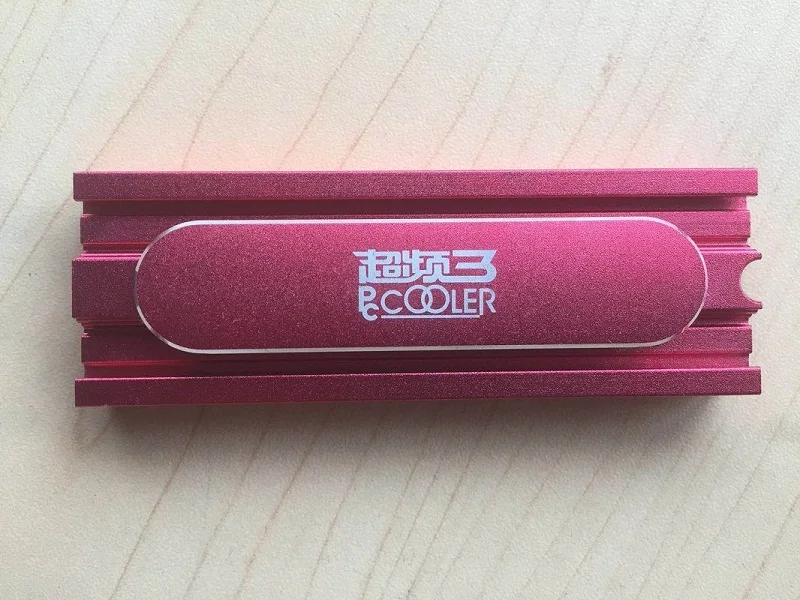 Pccooler B11 M.2 HDD кулер, SSD кулер, твердотельный радиатор, медная трубка охлаждения, черный, красный