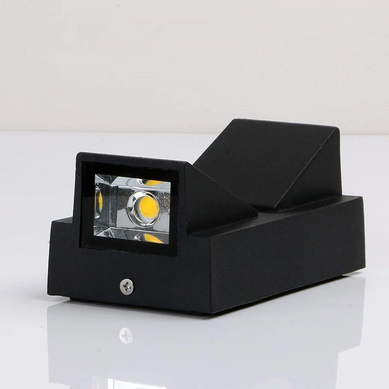 Двойной светодиодный настенный светильник IP65 водонепроницаемый сад балкон