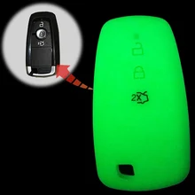 Чехол для Ford Mondeo 2017 Focus Edge Kuga Eco Sport MKC MKX MKZ 3 кнопки|car key case cover|key for