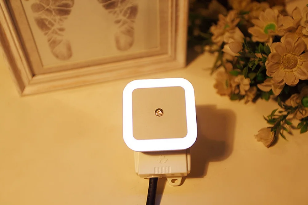 Ночной светильник Eu/Us Plug умный светильник, сенсорный светодиодный светильник с Индукционным датчиком, автоматический светильник лампа для комнаты малыша для спальни