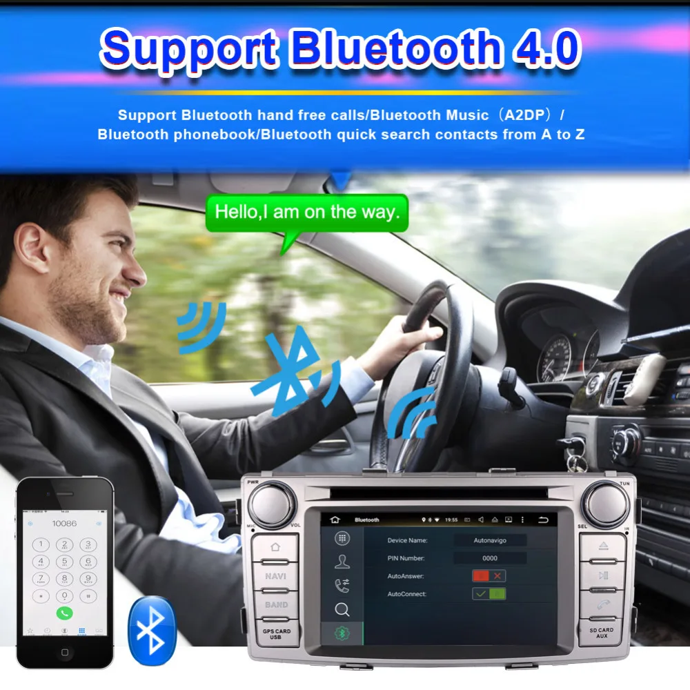 Магнитола для Toyota Hilux 4 Гб ОЗУ Android 8 0 стерео DVD видео мультимедийный плеер головное
