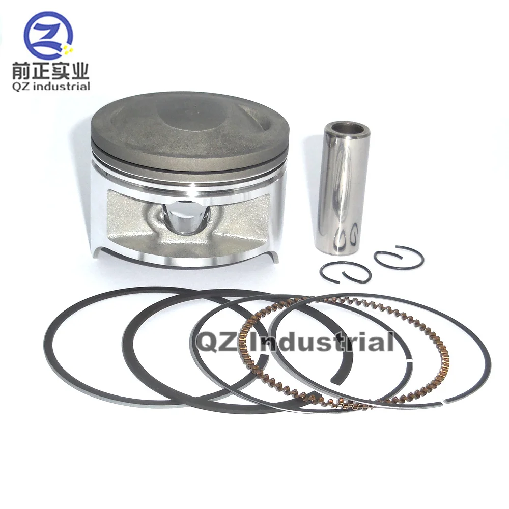 QZ промышленных для QINGQI SUZUKI 200cc мотоцикл QM200 QS200 GS200 QM200GY GXT200 поршень и кольца комплект