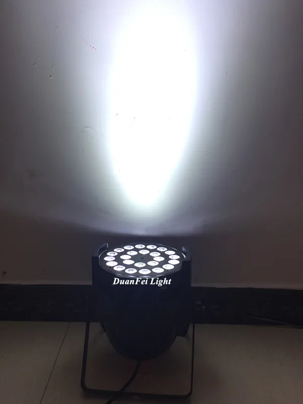 12 шт./лот горячая Распродажа 24x18 Вт Rgbaw UV 6 в 1 Par светодиодная сценическая промывка