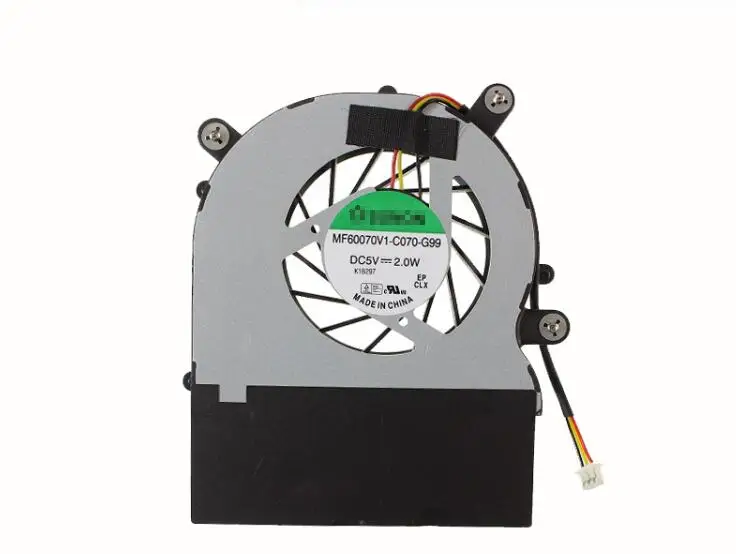

New For CLEVO A14IE A141E 14G 14I S723LM E14HU For SUNON EF60070V1-C110-A99 49R-3E14HU-1401 DC5V 2.0W 3Wire 3Pin CPU Cooling Fan