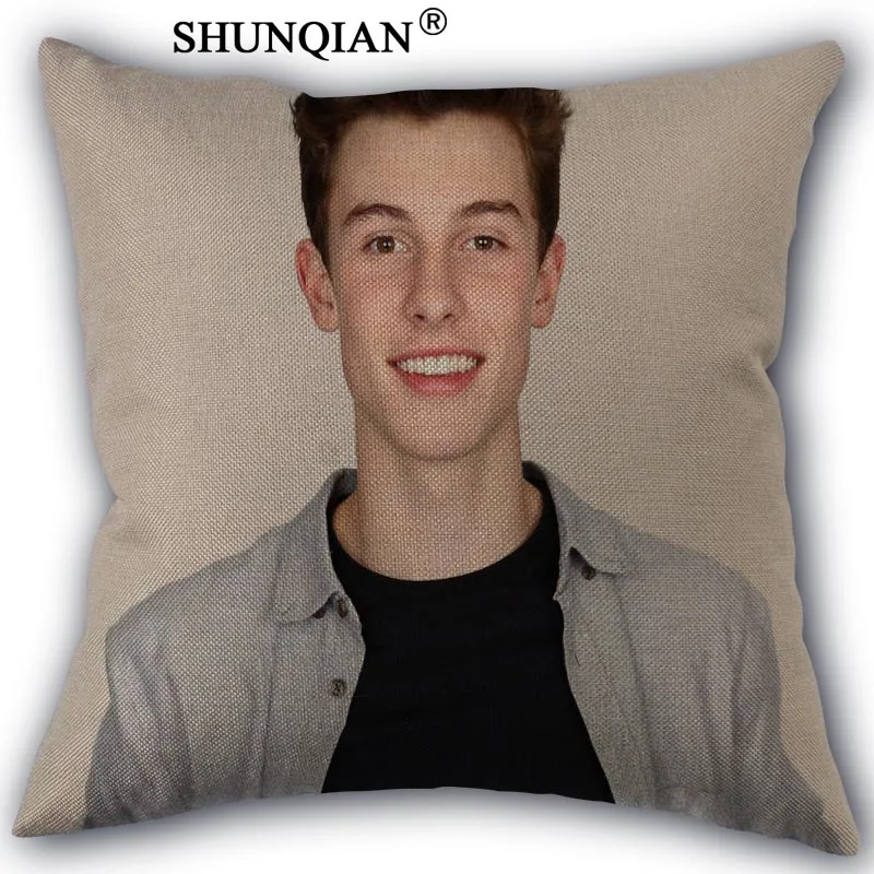 Наволочка Shawn Mendes на заказ наволочки из хлопка декоративная Красивая домашняя