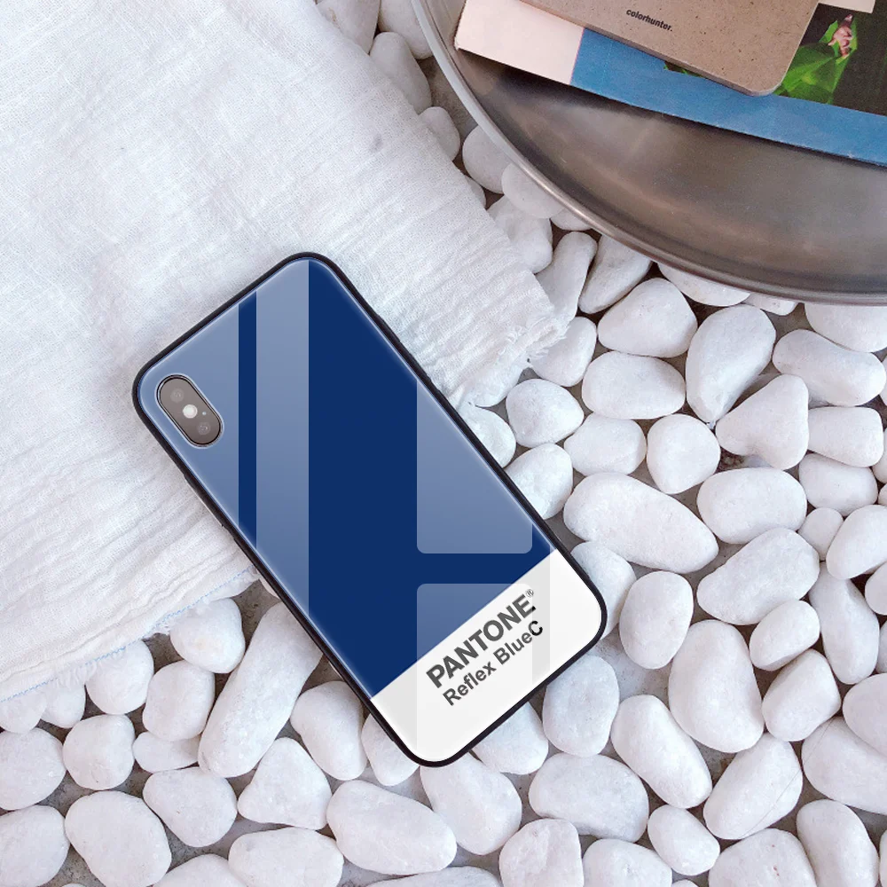 30229 Стеклянный чехол для телефона для iphone 11 Pro 7Plus X SE DIY Pantone чехол из закаленного стекла для телефона для iphone 8 5S 5 6 6s XS Max XR уникальный - Цвет: 30229