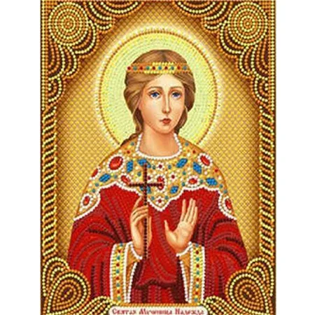 5901679 Алмазная живопись по номерам, религиозная икона, полный дисплей, стразы, полная квадратная Алмазная вышивка, вышивка крестиком, мозаика, домашний декор - Цвет: 5901679