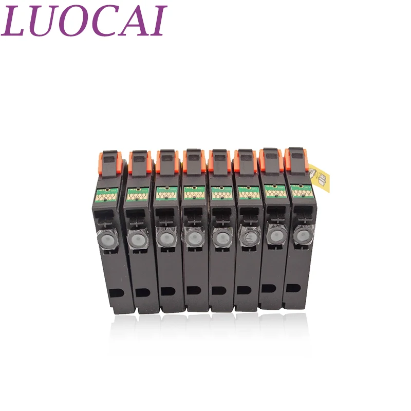 Картриджи чернильные T1571 LuoCai совместимы с Epson t1571 t1579 T1572 T1573 T1574 T1575 принтеры Stylus Photo