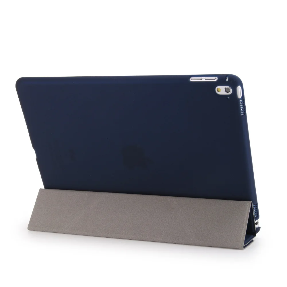 For iPad Pro 9.7inch Smart Cover Case w/ Translucent Frosted Hard Back &amp Magnetic Multi Folding Support Auto Sleep / Wake | Компьютеры
