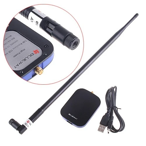 2000 МВт беспроводная сетевая карта повышающая сигнал компьютера высокая мощность