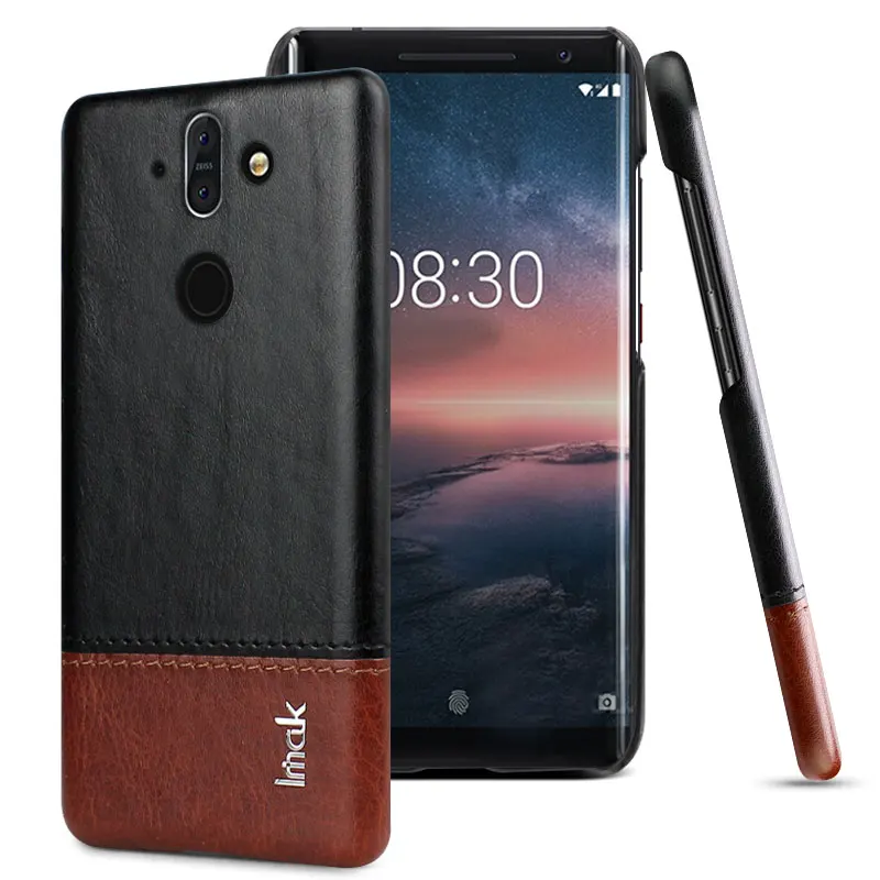 Роскошные чехлы Imak Ruiyi для Nokia 8 Sirocco тонкая задняя крышка телефона жесткий