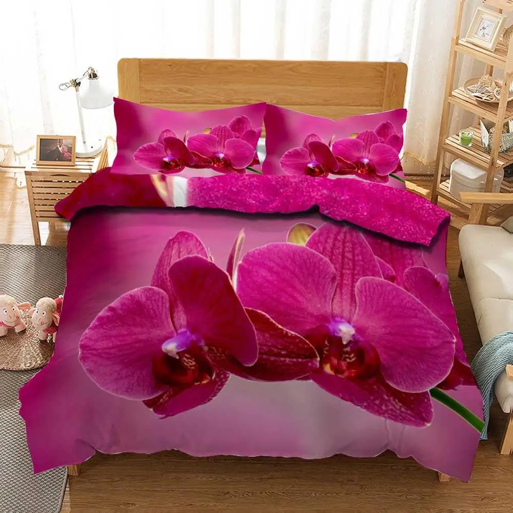 Изготовление на заказ 3D синий розовый Демон Цзи постельное белье пододеяльник