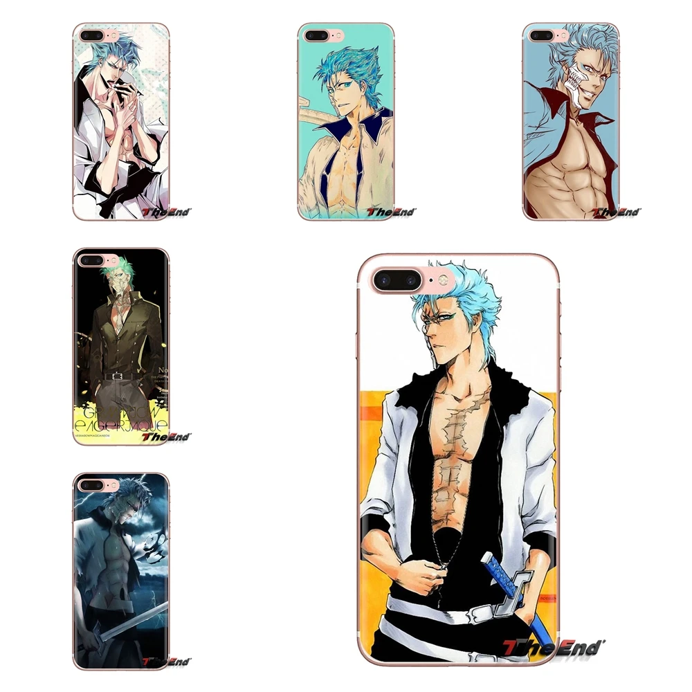 Прозрачный чехол из ТПУ для Huawei Mate Honor 4C 5C 5X 6X 7 7A 7C 8 9 10 8C 8X 20 Lite Pro Anime Bleach Grimmjow jeagerjaquees