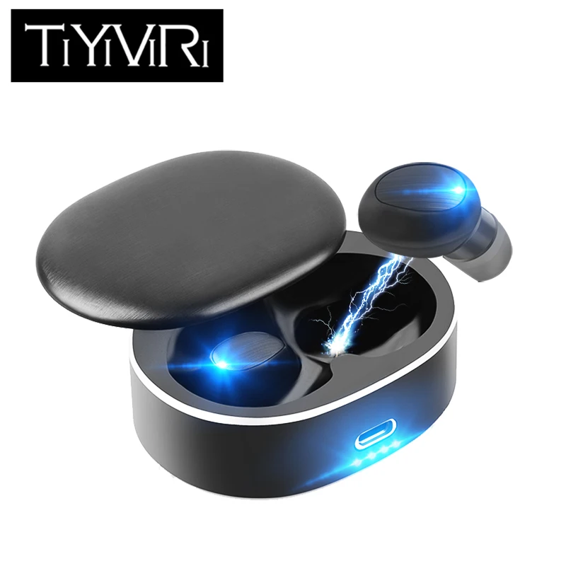 TWS наушники туры Беспроводные Bluetooth Двойные в ухо 3D настоящие стерео для iphone X 6 7 8