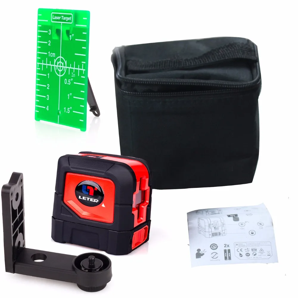 Самонивелирующийся зеленый лазерный уровень Leter lt mini g пересечение линий|green laser