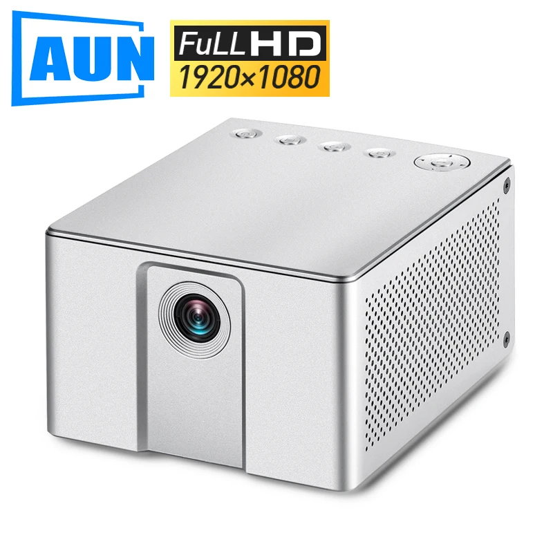 Aon Full HD проектор J20, 1920*1080 P, Встроенный Android, wifi, аккумулятор 10000 мАч, портативный мини-проектор, поддержка 4 K, 3D домашний кинотеатр