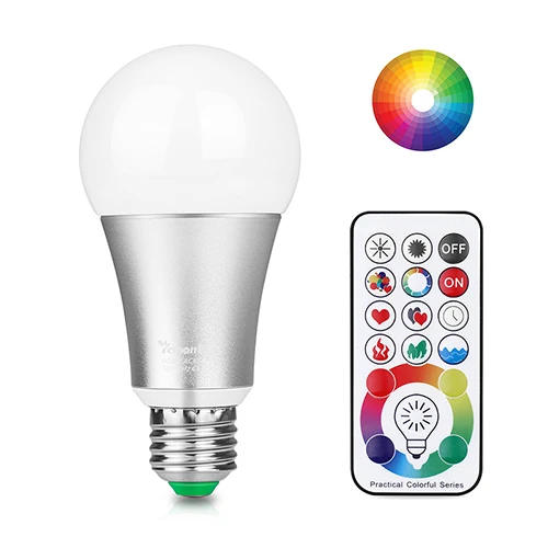 RGB Bulb Настольная лампа с тканевым абажуром, сплошное деревянное основание E27 для Спальня Гостиная книжный шкаф кафе отеля(лампа не входит в комплект - Цвет абажура: RGB Bulb