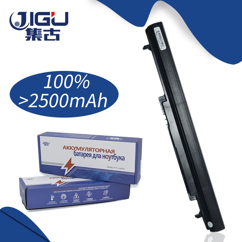 Jigu Аккумулятор для ASUS A46C A46CA A56 A56C A56CA a56см K46 K46C K46CA k46см K56 K56C K56CA k56см S40C 4 ячейки |