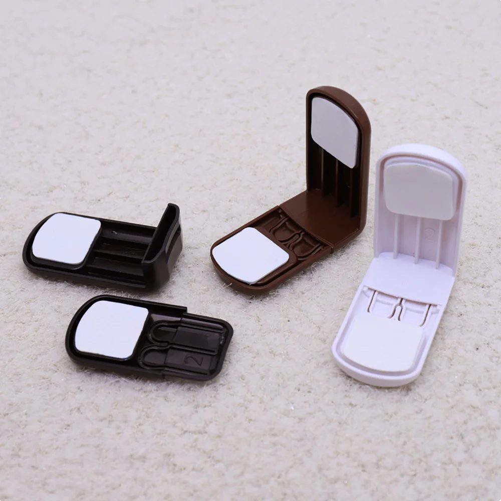 Пластиковый дверной замок с прямым углом 10 шт./лот Детский защитный