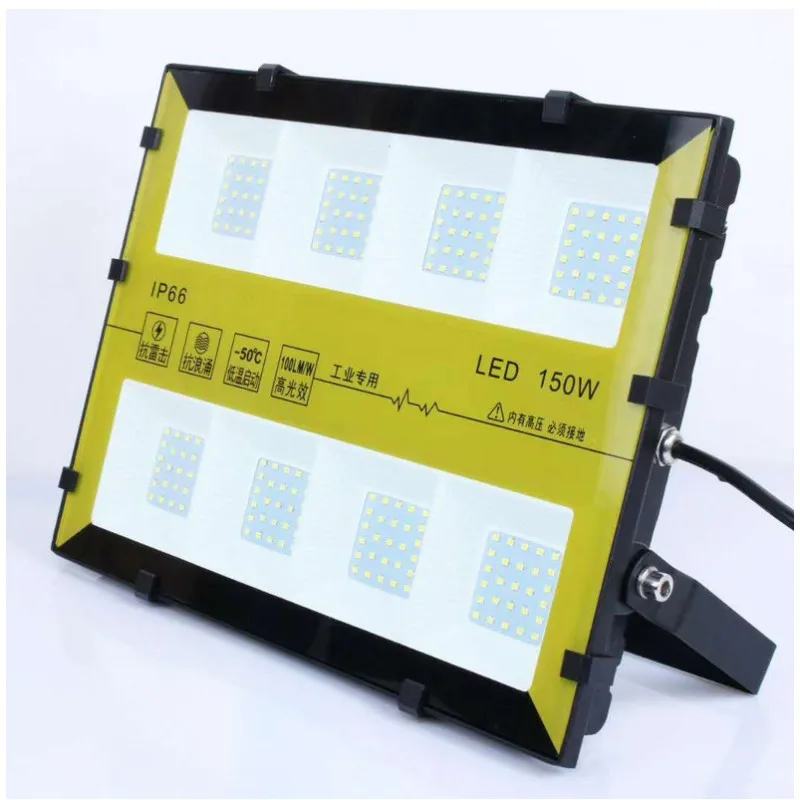 1 шт. AC 220V 240VLED прожекторное освещение, крепление на стену 150W 200W Открытый водонепроницаемый садовый светильник Прожектор газон садовое освещение