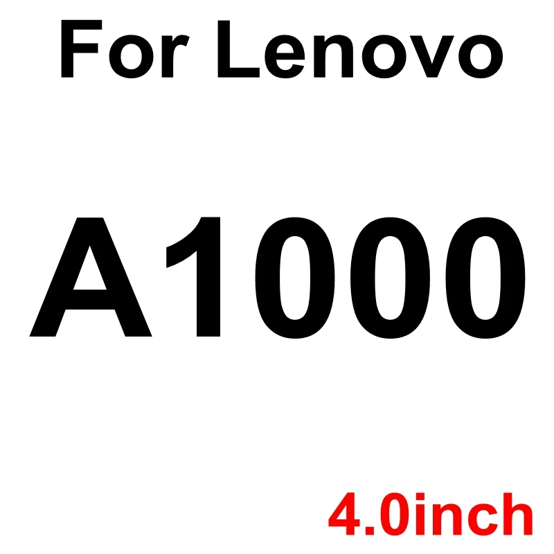 2.5D защита экрана из закаленного стекла для lenovo K3 K5 K6 Note Plus A536 A1000 A2010 A5000 C2 Vibe P1M C A2020 защитная пленка - Цвет: A1000